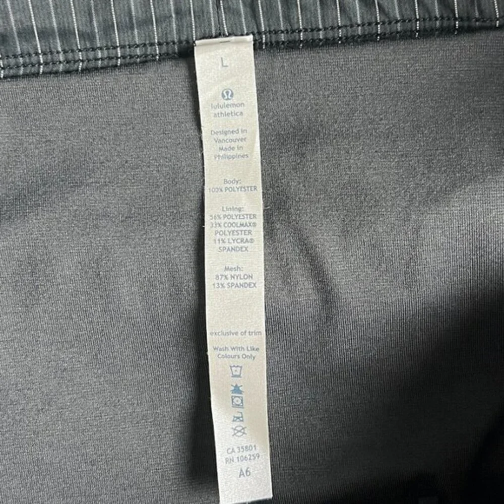 Lululemon Pinstripe Swim Trunks 7” - sz Large